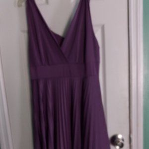 mai tai sleeveless  purple dress size 2x(2xgrande